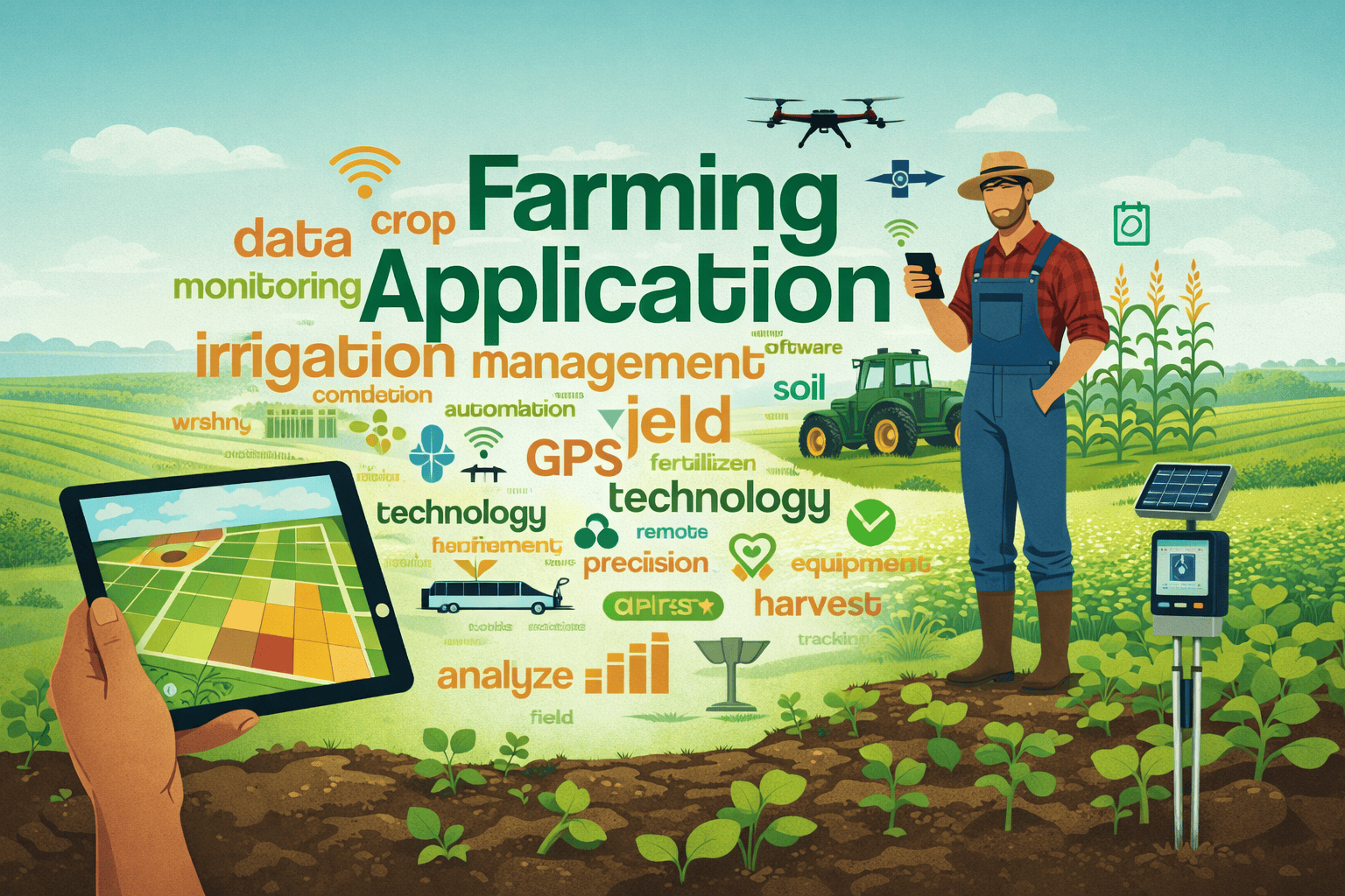 Farming management application